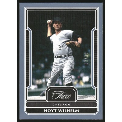 2023 Panini Three and Two Full Count Parallel #20 Hoyt Wilhelm