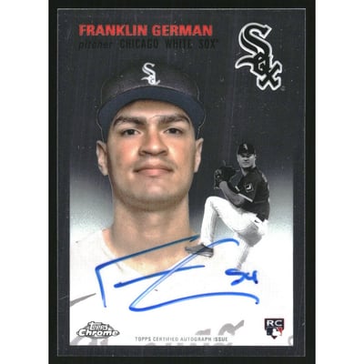 2023 Topps Chrome Platinum Anniversary Autographs #CPAFG Franklin German