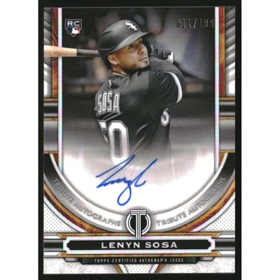 2023 Topps Tribute Autographs #TALS Lenyn Sosa/199