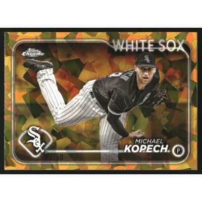 2024 Topps Chrome Sapphire Gold Refractors #109 Michael Kopech