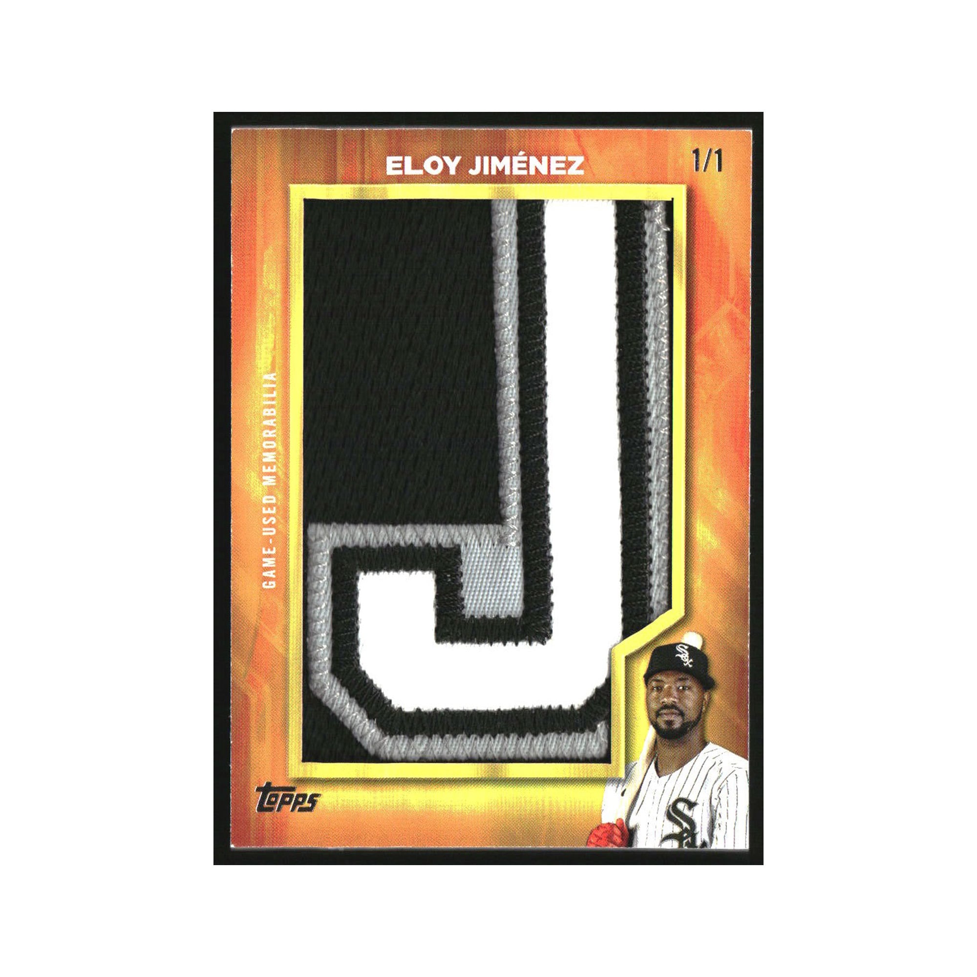 2024 Topps In the Name Relics #ITN2EJ Eloy Jimenez J 1/1