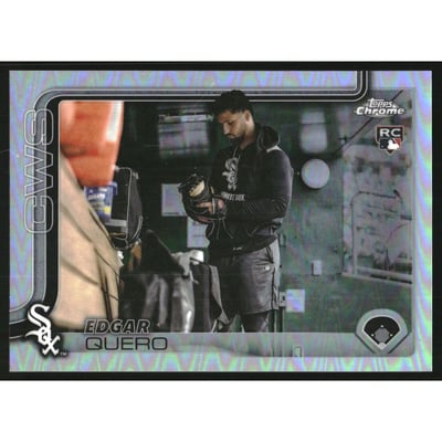 2025 Topps Chrome Update Photo Variations #USC165 Edgar Quero
