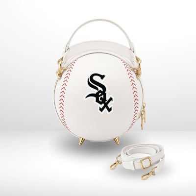 Chicago White Sox by Jill Martin Baseball Crossbody Fan Bag