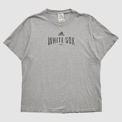 Chicago White Sox Adidas 2000s T-shirt - Heather Gray - M by Fanatics Real Vintage