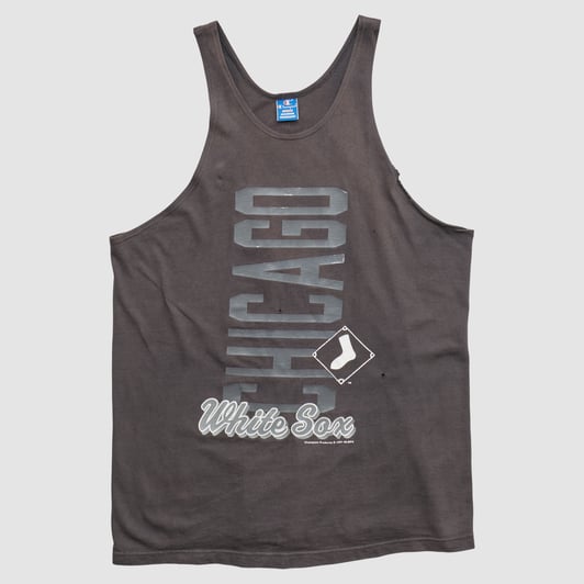 Chicago White Sox Champion 1991 Tank - Black - M by Fanatics Real Vintage