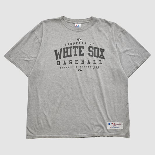 Chicago White Sox Majestic 2005 T-shirt - Heather Gray - 3XL by Fanatics Real Vintage