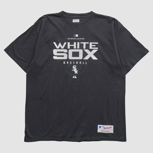 Chicago White Sox Majestic 2010s T-shirt - Black - 2XL by Fanatics Real Vintage