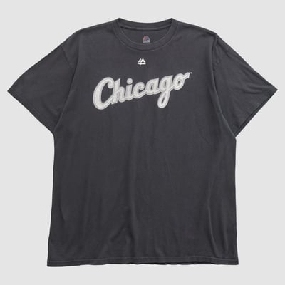 Chicago White Sox Majestic 2010s T-shirt - Black - XL by Fanatics Real Vintage