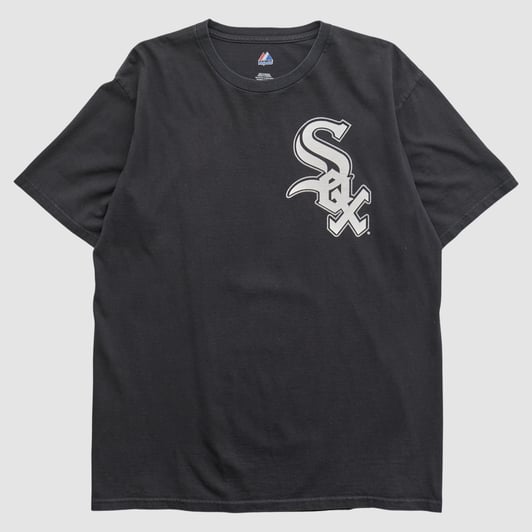 Chicago White Sox Majestic 2010s T-shirt - Black - XL by Fanatics Real Vintage