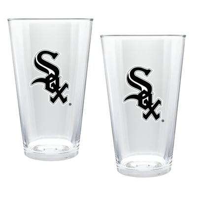 Chicago White Sox Two-Piece 16oz. Double Play Pint Glass Set