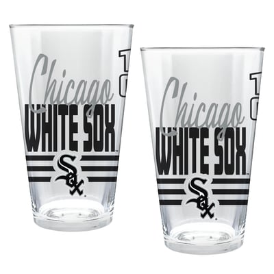 Chicago White Sox Two-Piece 16oz. Heritage Pint Glass Set