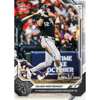 Colson Montgomery - 2026 MLB Topps NOW® - Card 737
