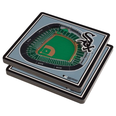 Chicago White Sox Fanpoint 3D StadiumView Coasters