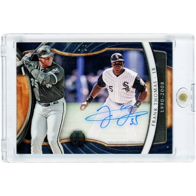 Frank Thomas Chicago White Sox Autographed 2018 Topps Tribute Generation Of Excellence #GOE-FT #1/1 Card 