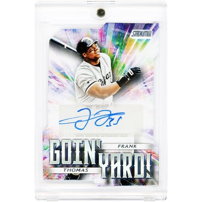 Frank Thomas Chicago White Sox Autographed 2025 Topps Stadium Club Goin' Yard #GYA-FT Card