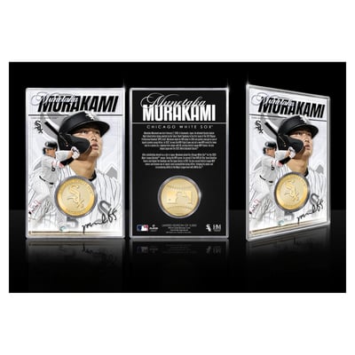 Munetaka Murakami Chicago White Sox Highland Mint Limited Edition Bronze Coin with Acrylic Holder