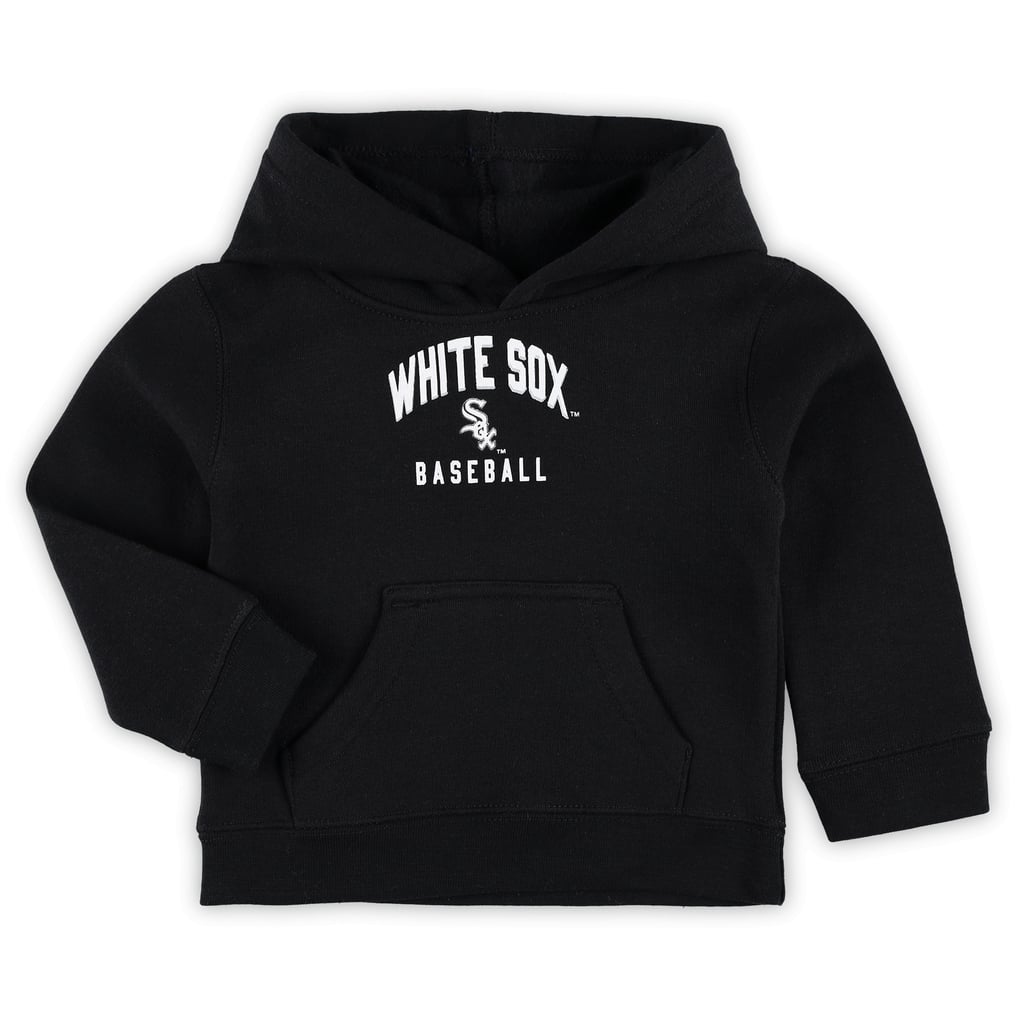 Chicago White Sox Infant Play by Play Pullover Hoodie & Pants Set - Black/Heather Gray