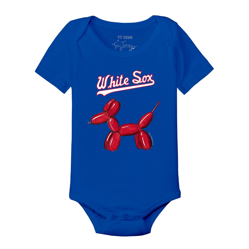 Chicago White Sox Tiny Turnip Infant Balloon Dog Bodysuit - Royal