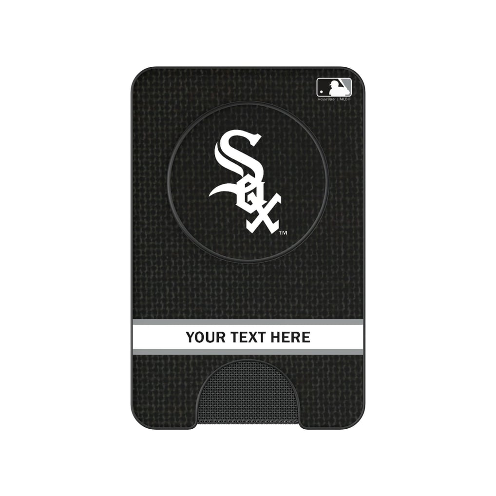 Chicago White Sox Keyscaper Personalized Solid PopSockets Magnetic Wallet