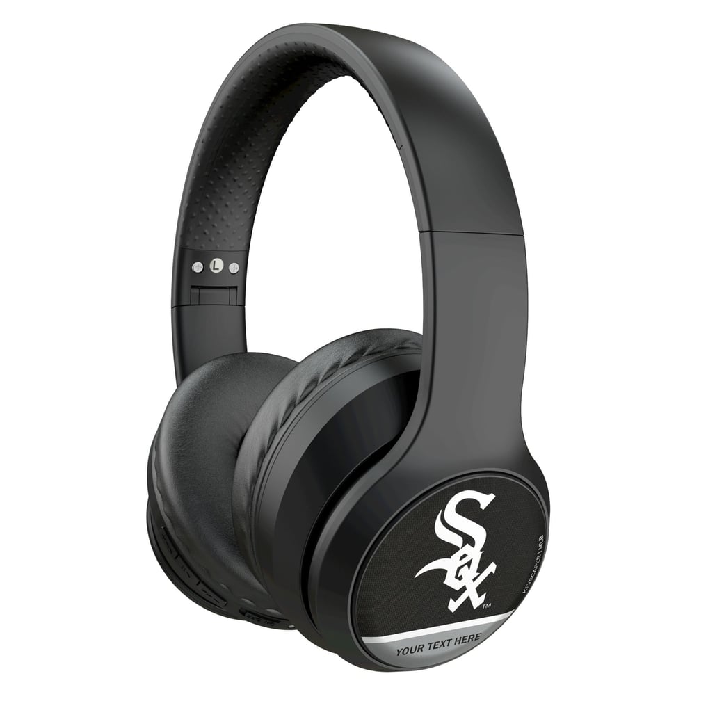 Chicago White Sox Keyscaper Personalized Solid Wireless Bluetooth Headphones With Case
