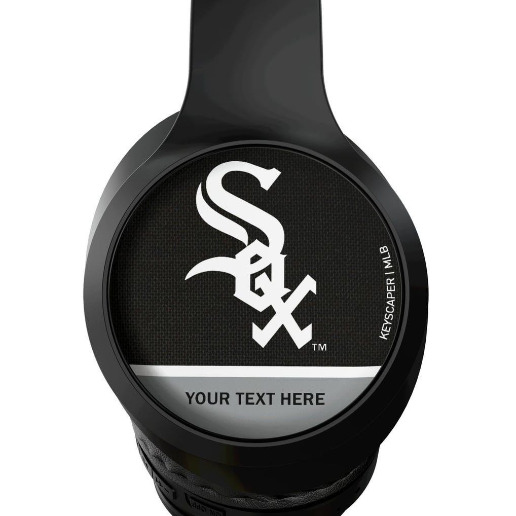 Chicago White Sox Keyscaper Personalized Solid Wireless Bluetooth Headphones With Case