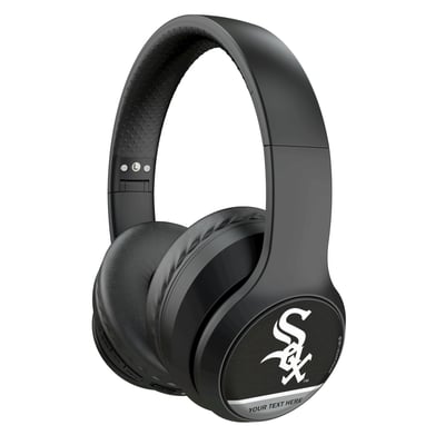 Chicago White Sox Keyscaper Personalized Solid Wireless Bluetooth Headphones With Case