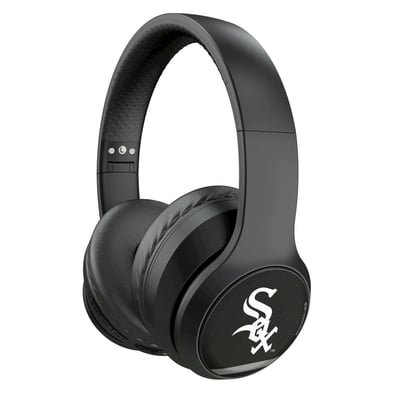 Chicago White Sox Keyscaper Stripe Wireless Bluetooth Headphones With Case