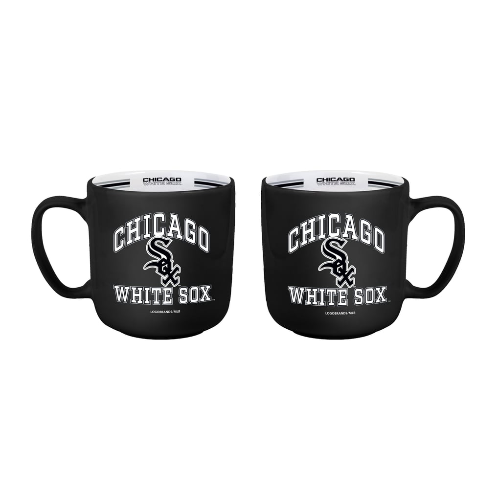Chicago White Sox Logo Brands Two-Piece 15oz. Stripe Mug Set