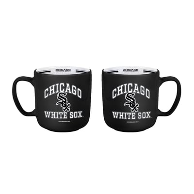 Chicago White Sox Logo Brands Two-Piece 15oz. Stripe Mug Set
