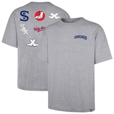 Chicago White Sox '47  History Lock Foundation T-Shirt - Heather Gray