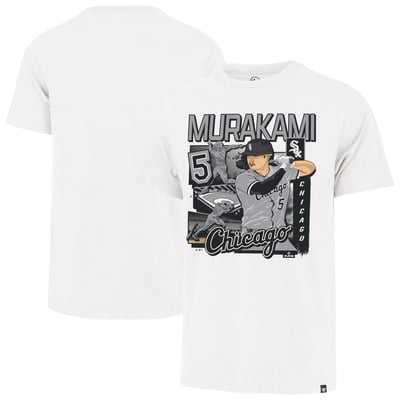 Munetaka Murakami Chicago White Sox '47 Caricature T-Shirt - White