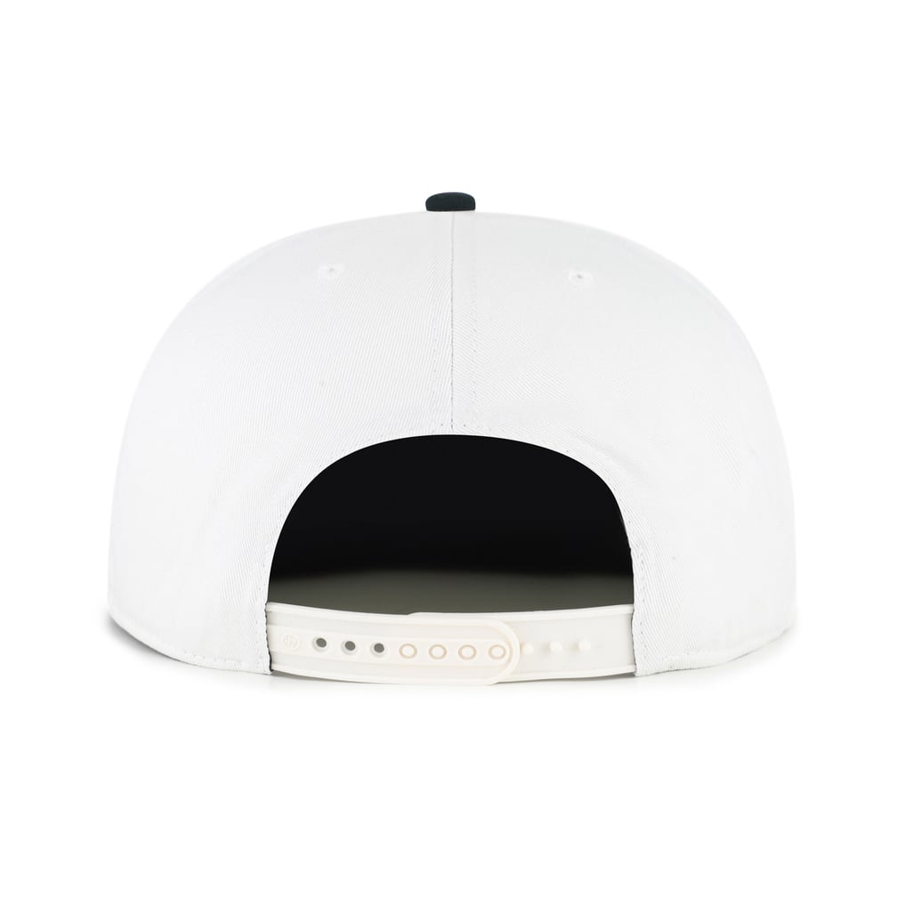 Chicago White Sox '47 Script Stack Relaxed Captain Snapback - White/Black