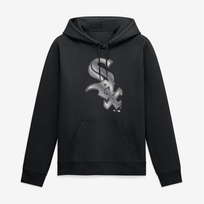 Chicago White Sox Big & Tall Forged Mascot Hoodie - Black