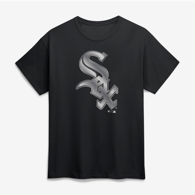 Chicago White Sox Big & Tall Forged Mascot T-Shirt - Black