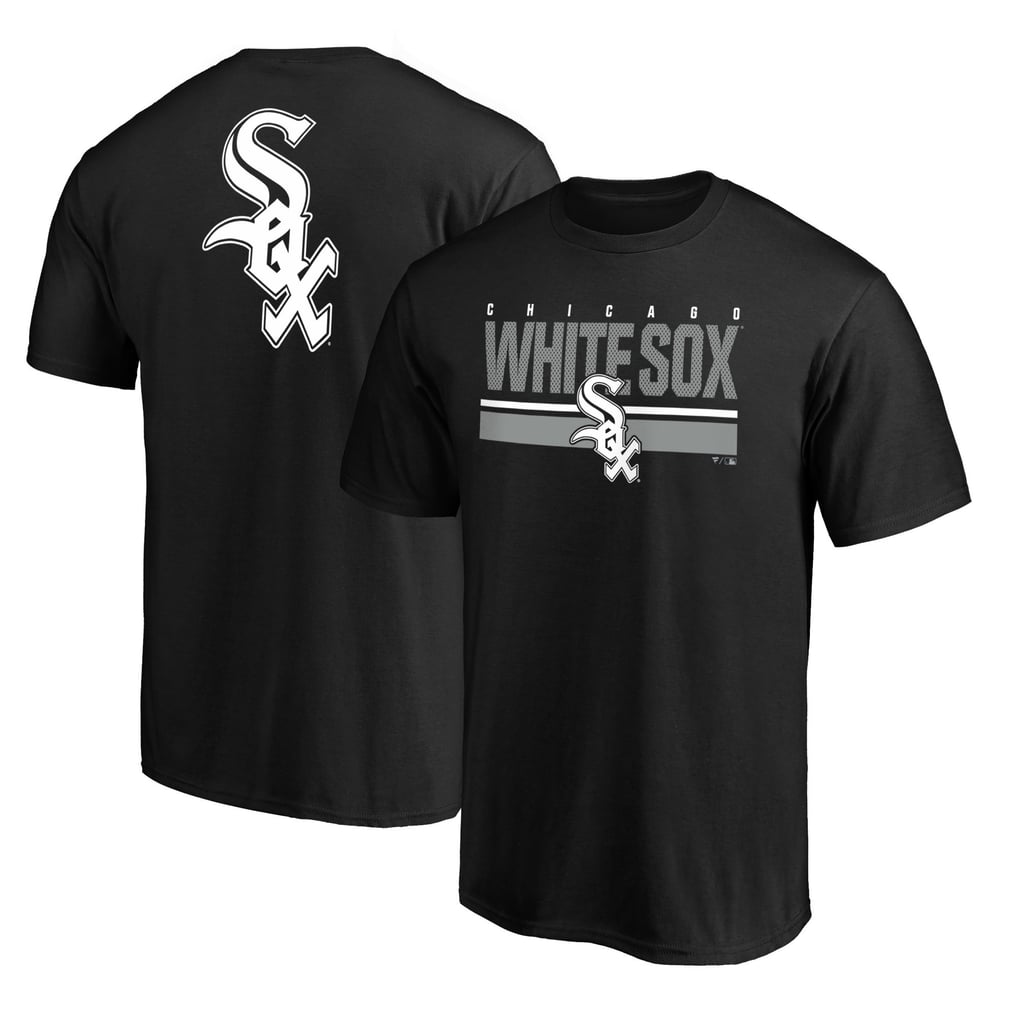 Chicago White Sox End Game Team Wordmark T-Shirt - Black