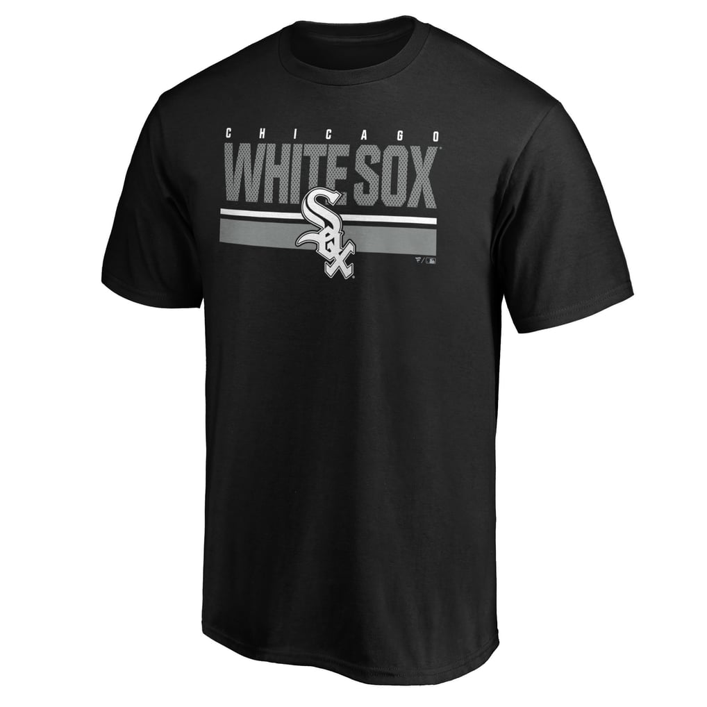 Chicago White Sox End Game Team Wordmark T-Shirt - Black
