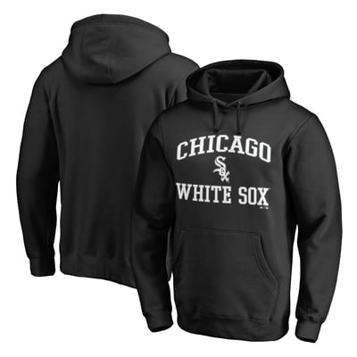 Chicago White Sox Heart & Soul Pullover Hoodie - Black