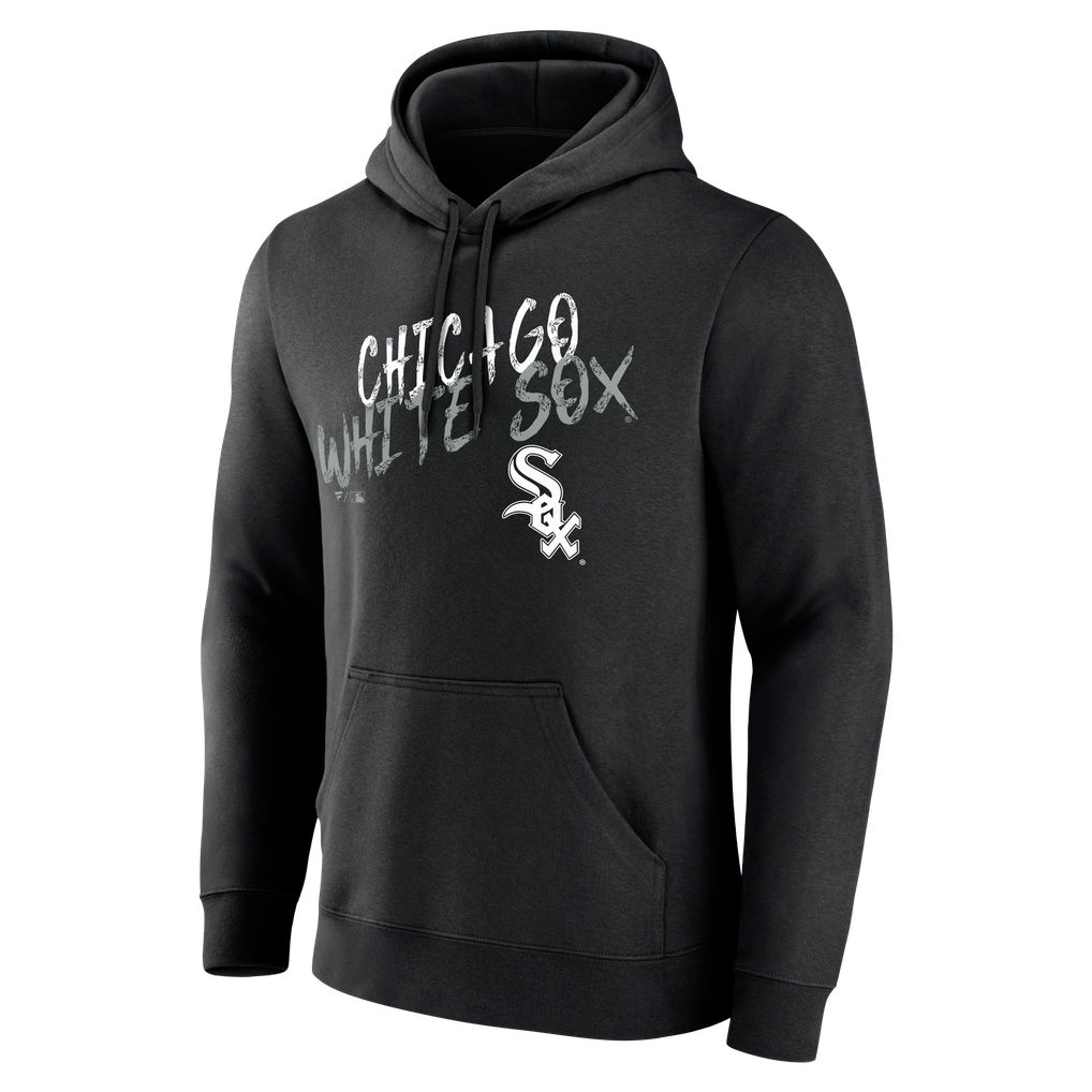 Chicago White Sox  Hustle Personalized Name & Number Hoodie - Black
