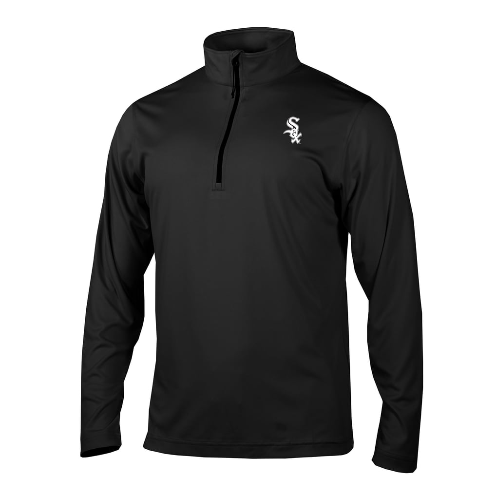 Chicago White Sox Columbia Fairway Break Quarter-Zip Pullover - Black