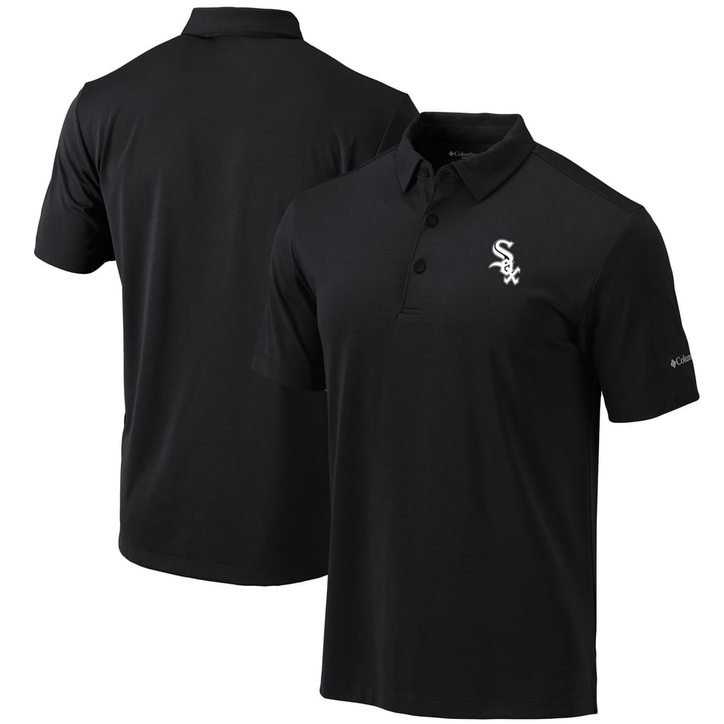 Chicago White Sox Columbia Omni-Wick Drive Polo - Black