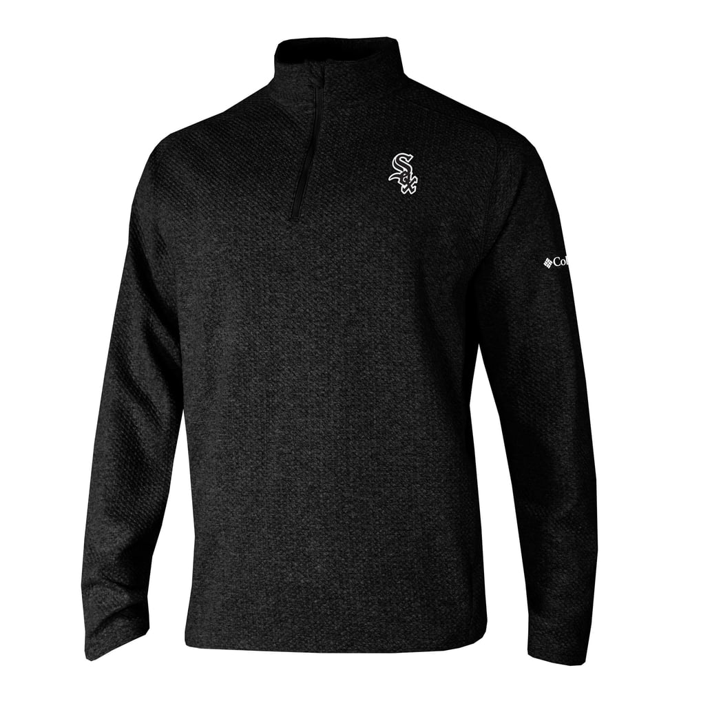 Chicago White Sox Columbia  Swingcraft Quarter-Zip Pullover - Black