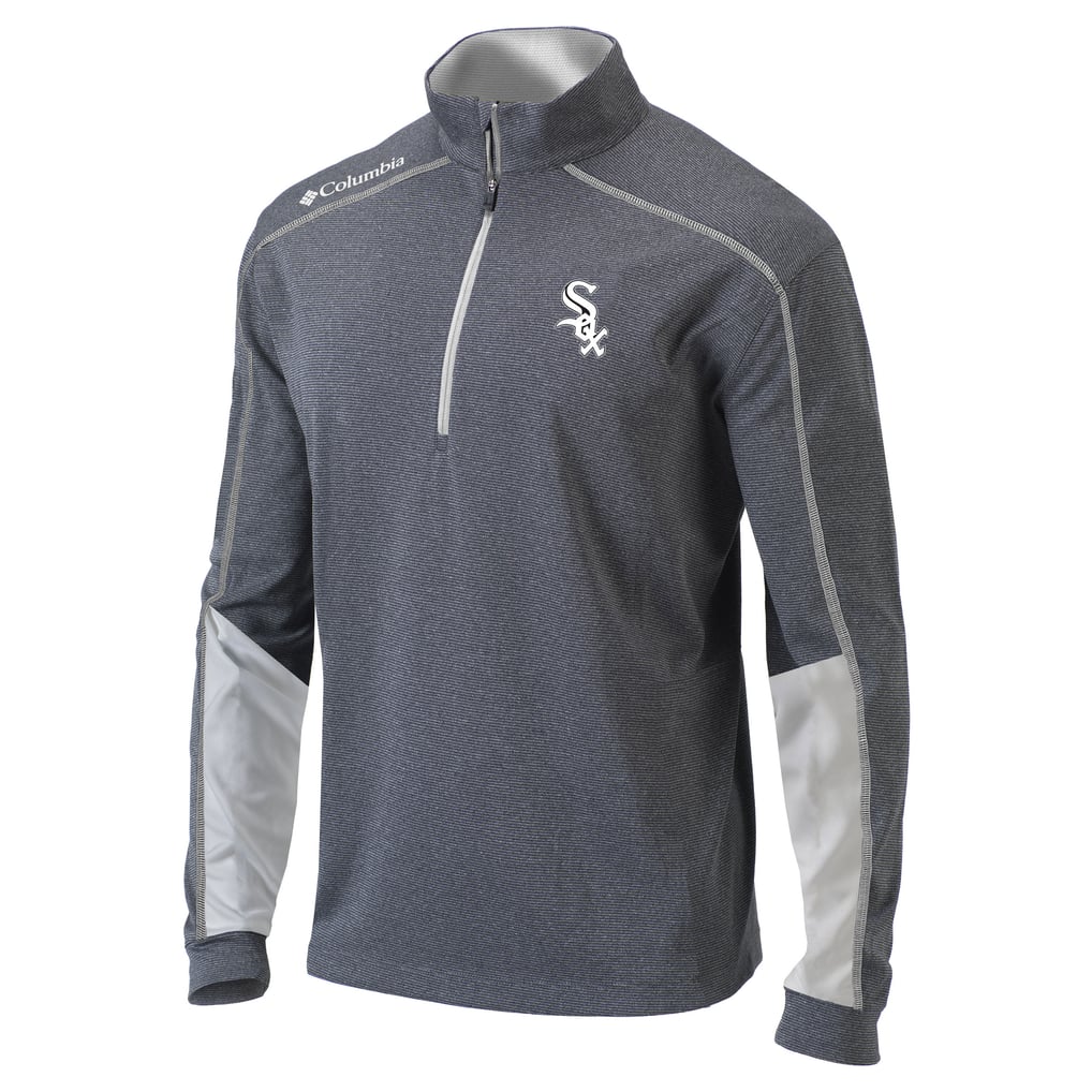  Chicago White Sox Columbia Omni-Wick Shotgun 2.0 Quarter-Zip Pullover Top - Charcoal/White