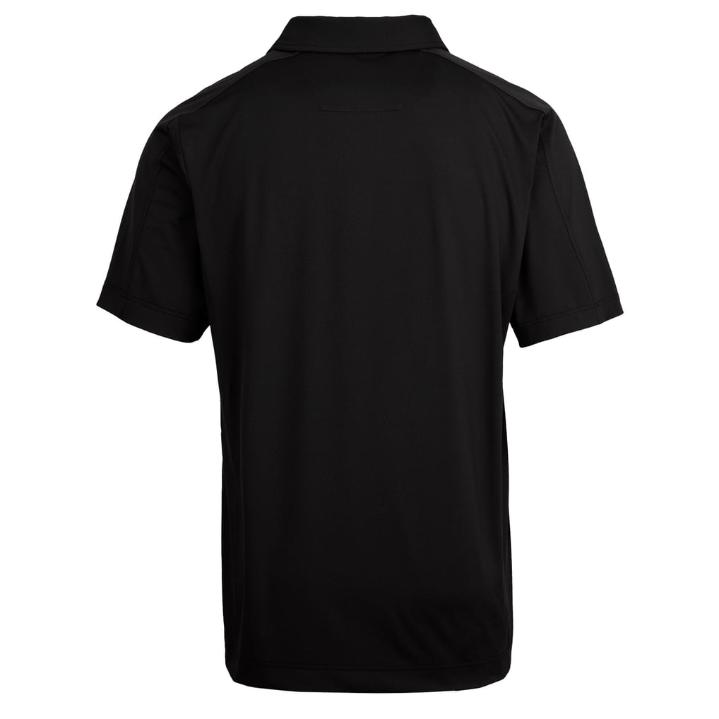 Chicago White Sox Cutter & Buck Prospect Textured Stretch Big & Tall Polo - Black