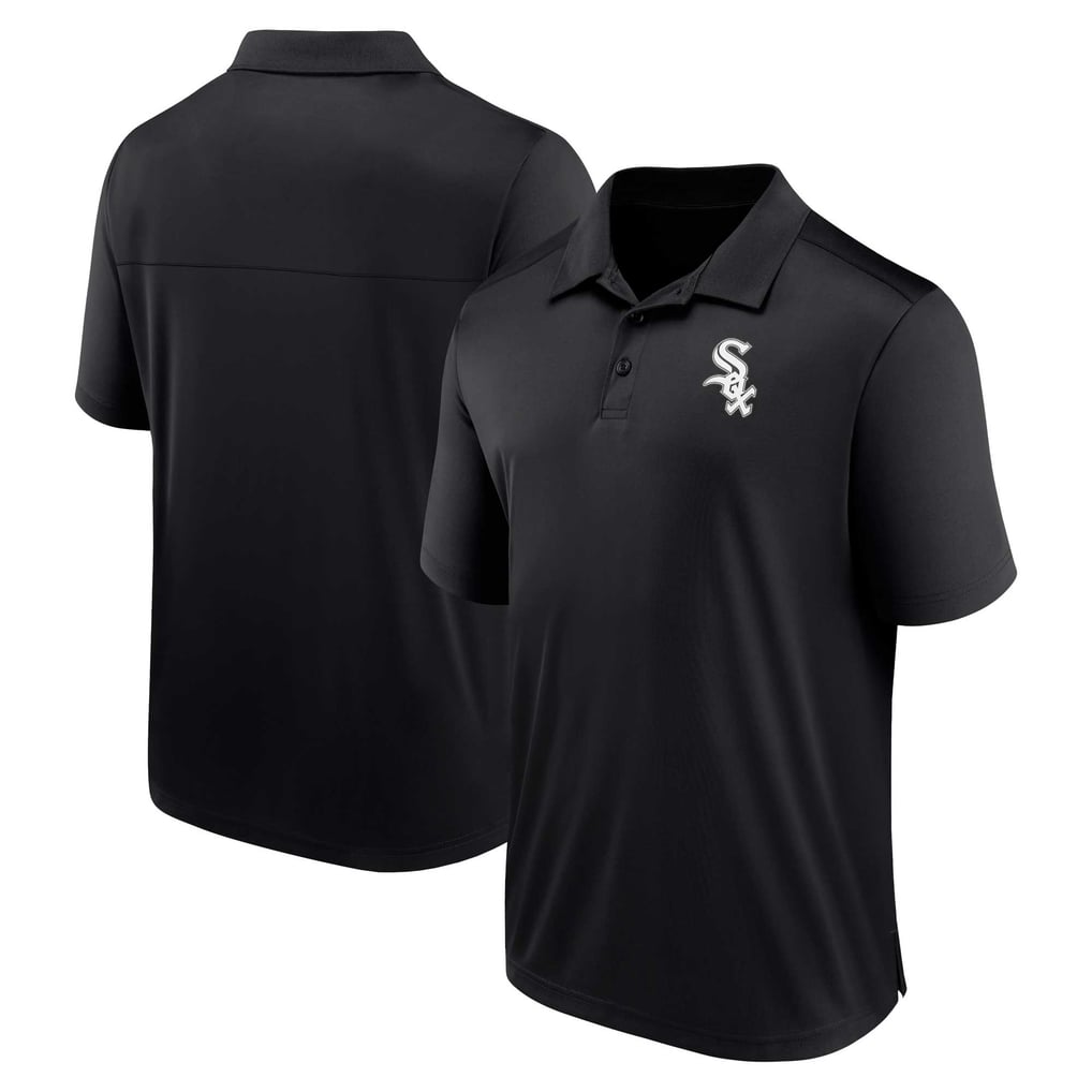 Chicago White Sox Fanatics Logo Polo - Black