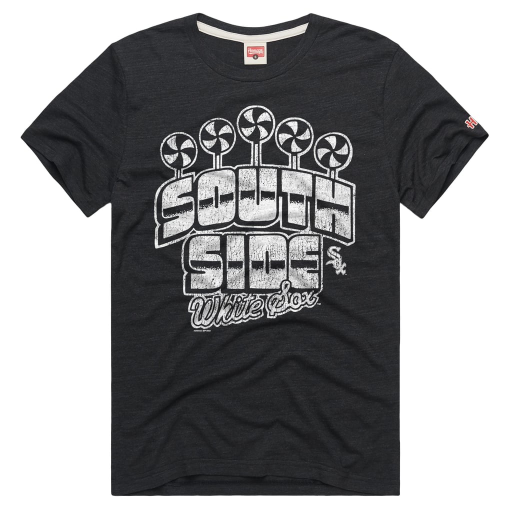 Chicago White Sox Homage Tri-Blend Hyperlocal T-Shirt - Charcoal