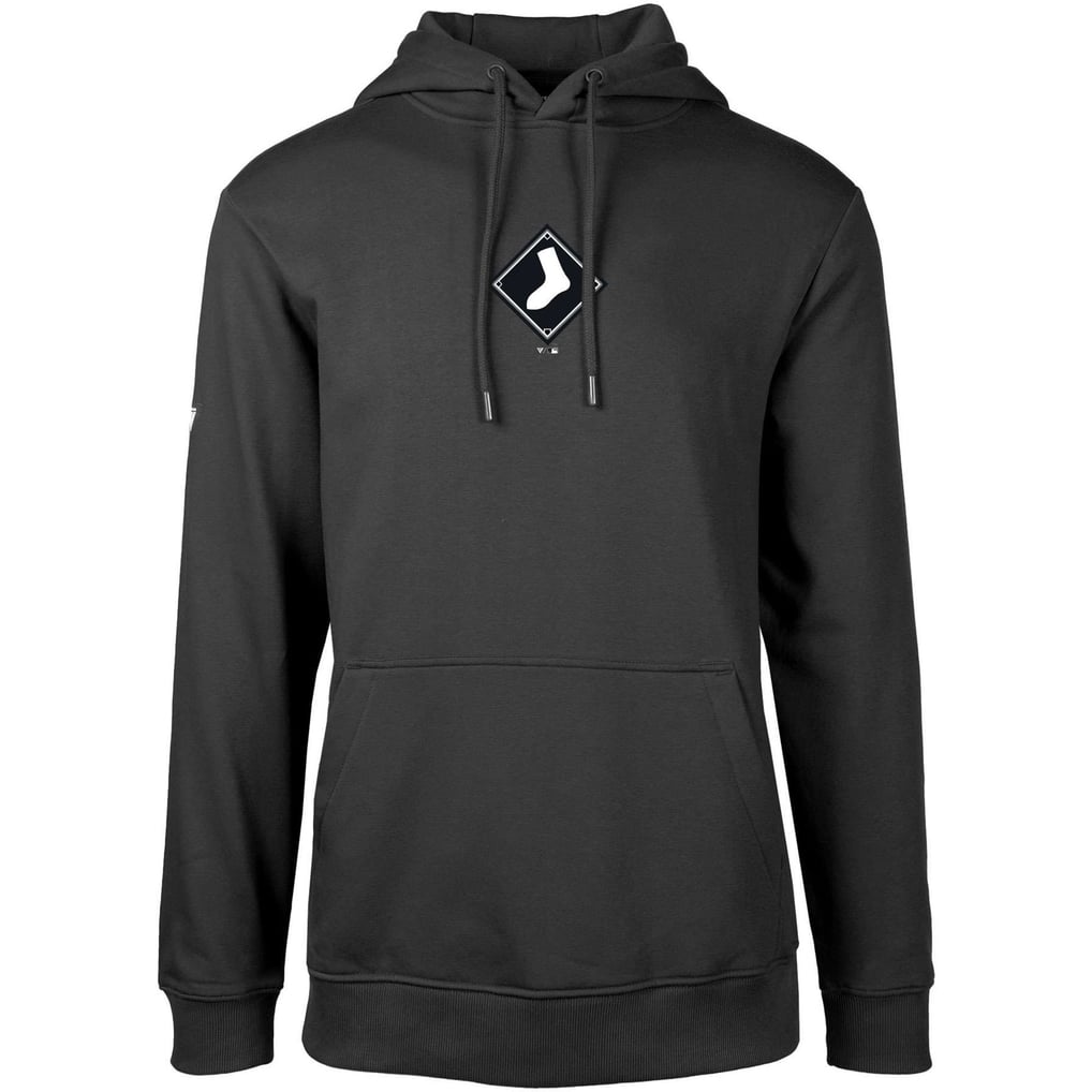 Chicago White Sox Levelwear City Connect Podium Core 2.0 Pullover Hoodie - Black