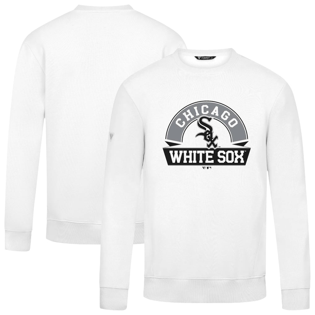  Chicago White Sox Levelwear Zane Banner Arch Sweatshirt - White