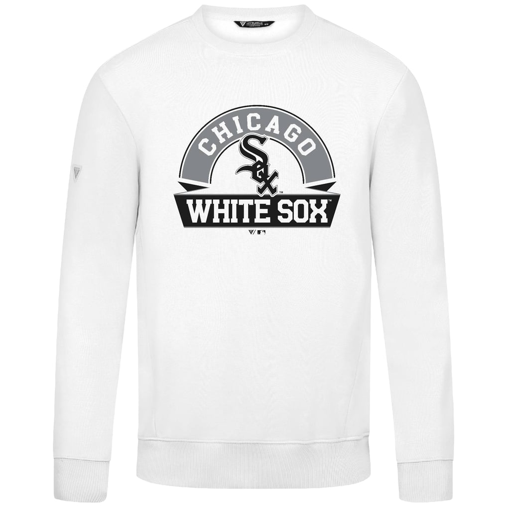  Chicago White Sox Levelwear Zane Banner Arch Sweatshirt - White
