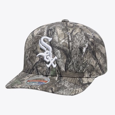  Chicago White Sox Mitchell & Ness Timber Trail Snapback Hat - Camo