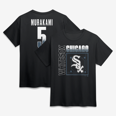 Munetaka Murakami Chicago White Sox Home Field Pop Name & Number T-Shirt - Black